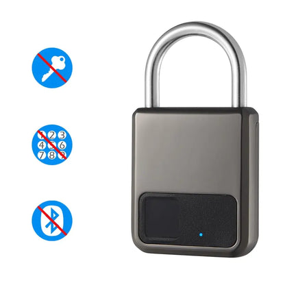 Fingerprint Padlock – Keyless Biometric Security Lock