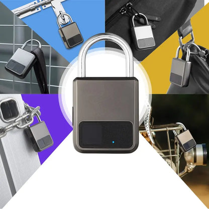 Fingerprint Padlock – Keyless Biometric Security Lock