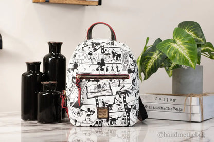 Dooney & Bourke Mickey Mouse Steamboat Willie Small Backpack