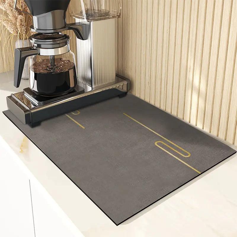 Super Absorbent Sink & Counter Drain Pad – Quick-Dry Mat
