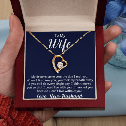 Heart Wife Love Necklace