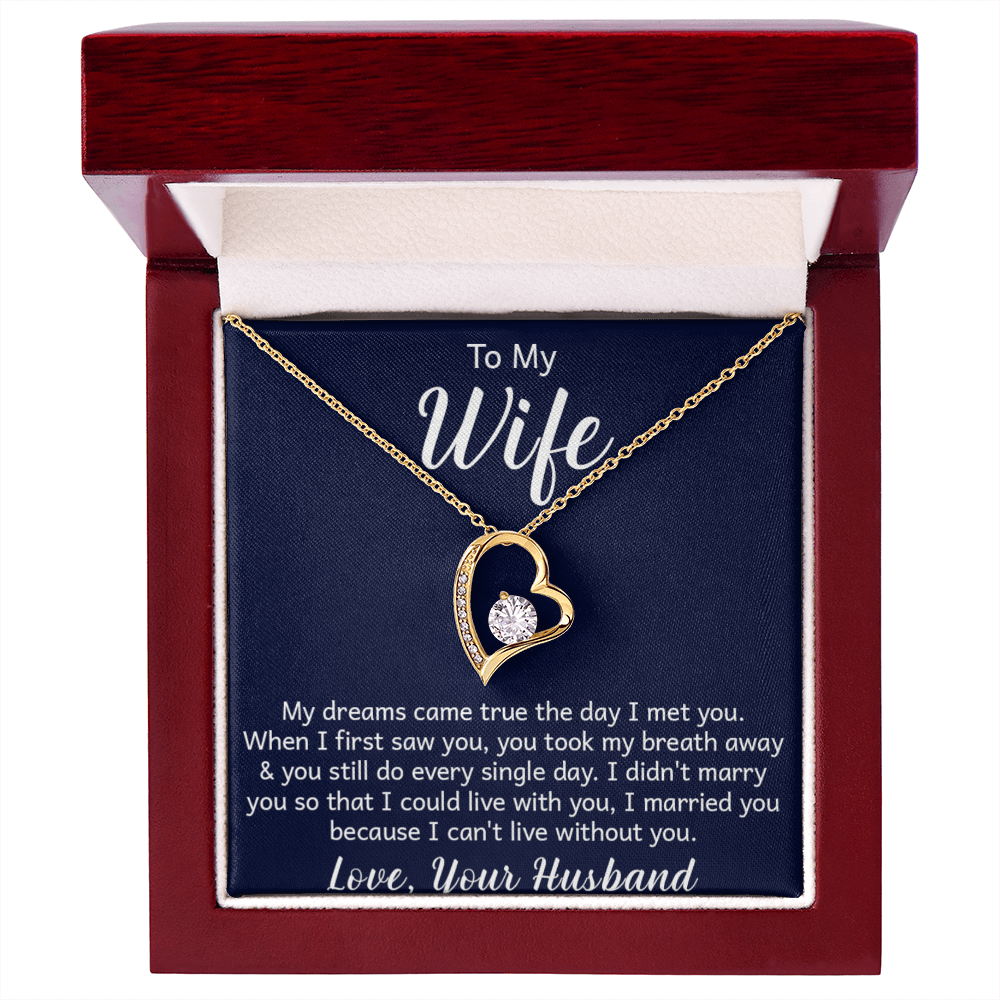 Heart Wife Love Necklace