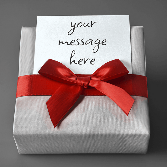 Gift Wrapping Service with Personalized Note