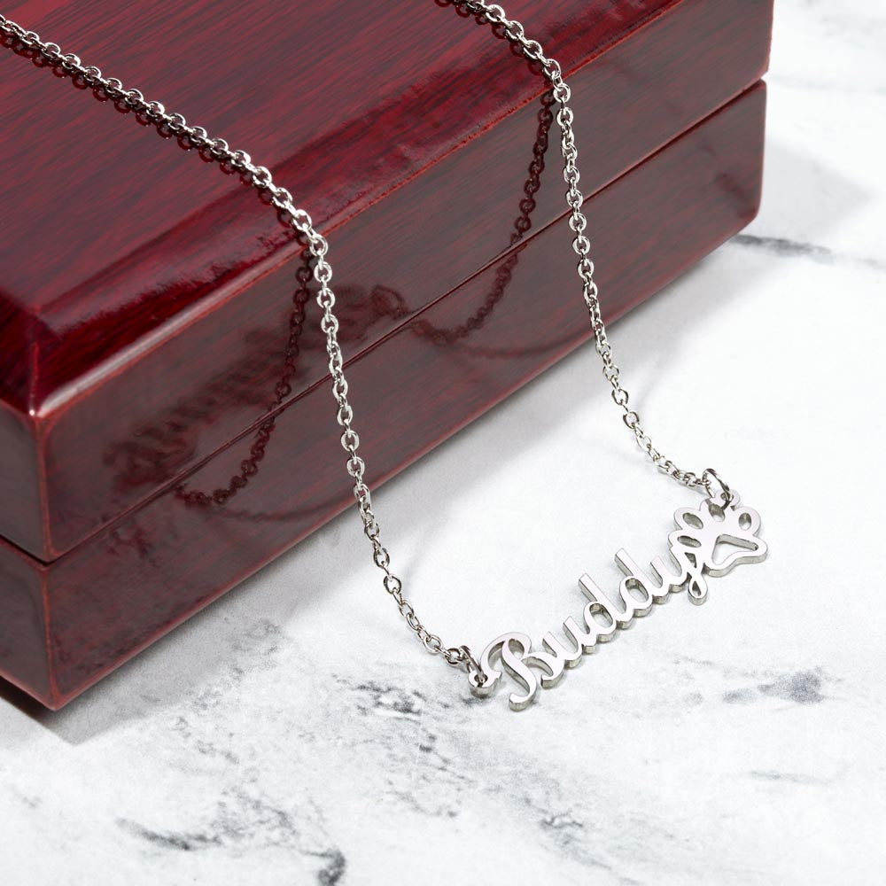 Live Love Bark Necklace