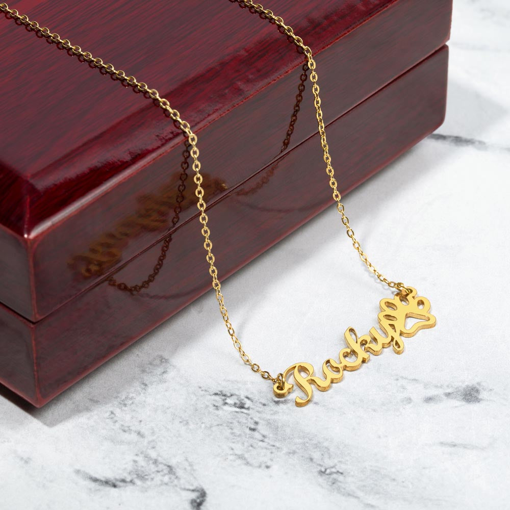 Live Love Bark Necklace