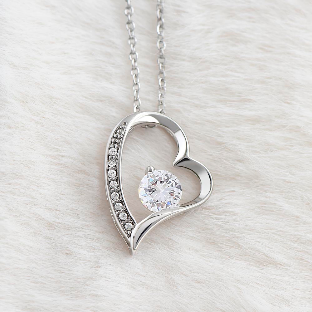 “Forever Love, Forever Proud: A Gift for the Graduate” Love Necklace