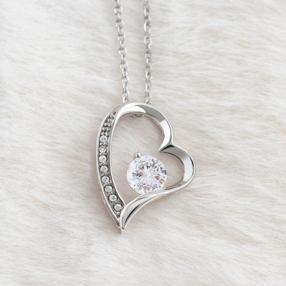 “Forever Love, Forever Proud: A Gift for the Graduate” Love Necklace