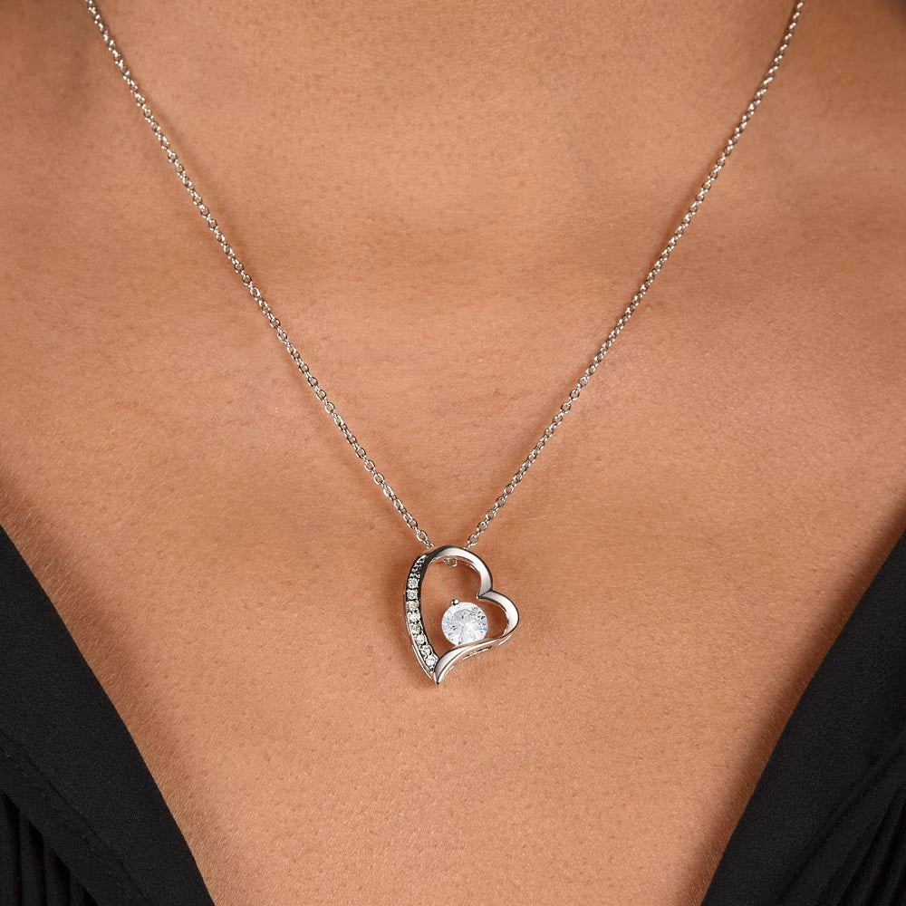 “Forever Love, Forever Proud: A Gift for the Graduate” Love Necklace