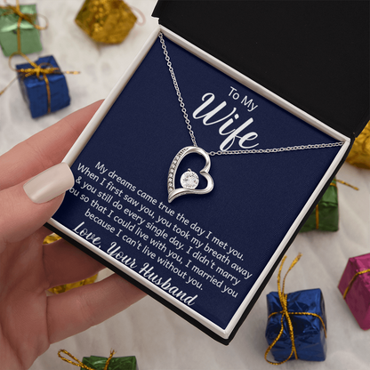 Heart Wife Love Necklace