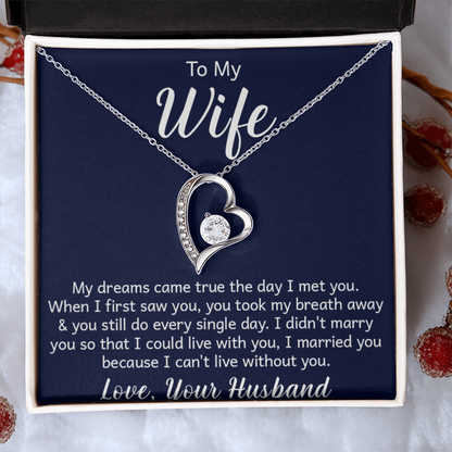Heart Wife Love Necklace