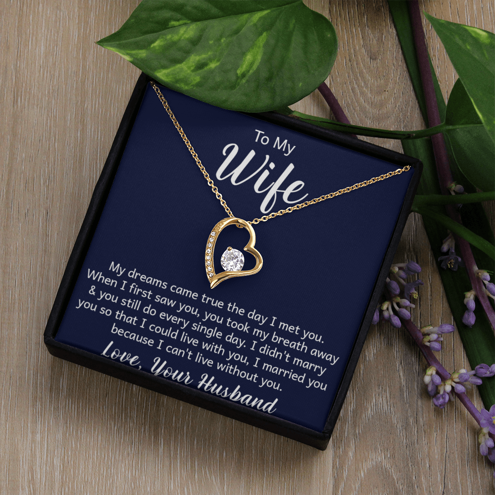 Heart Wife Love Necklace