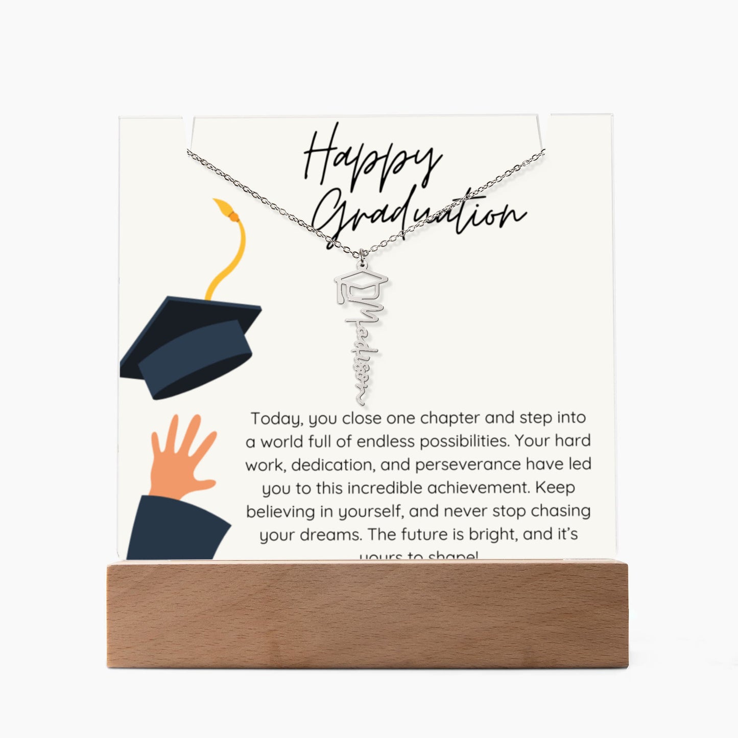The Tassel Was Worth the Journey – Personalized Graduation Keepsake Acrylic bundle
