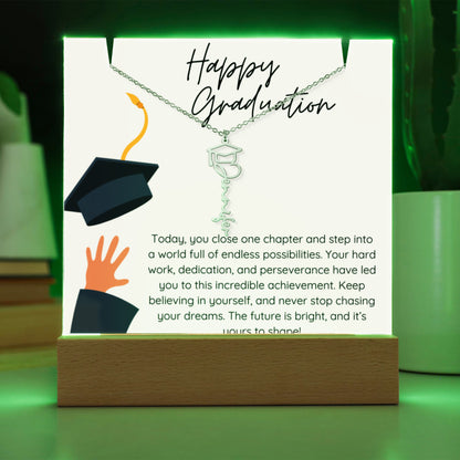 The Tassel Was Worth the Journey – Personalized Graduation Keepsake Acrylic bundle