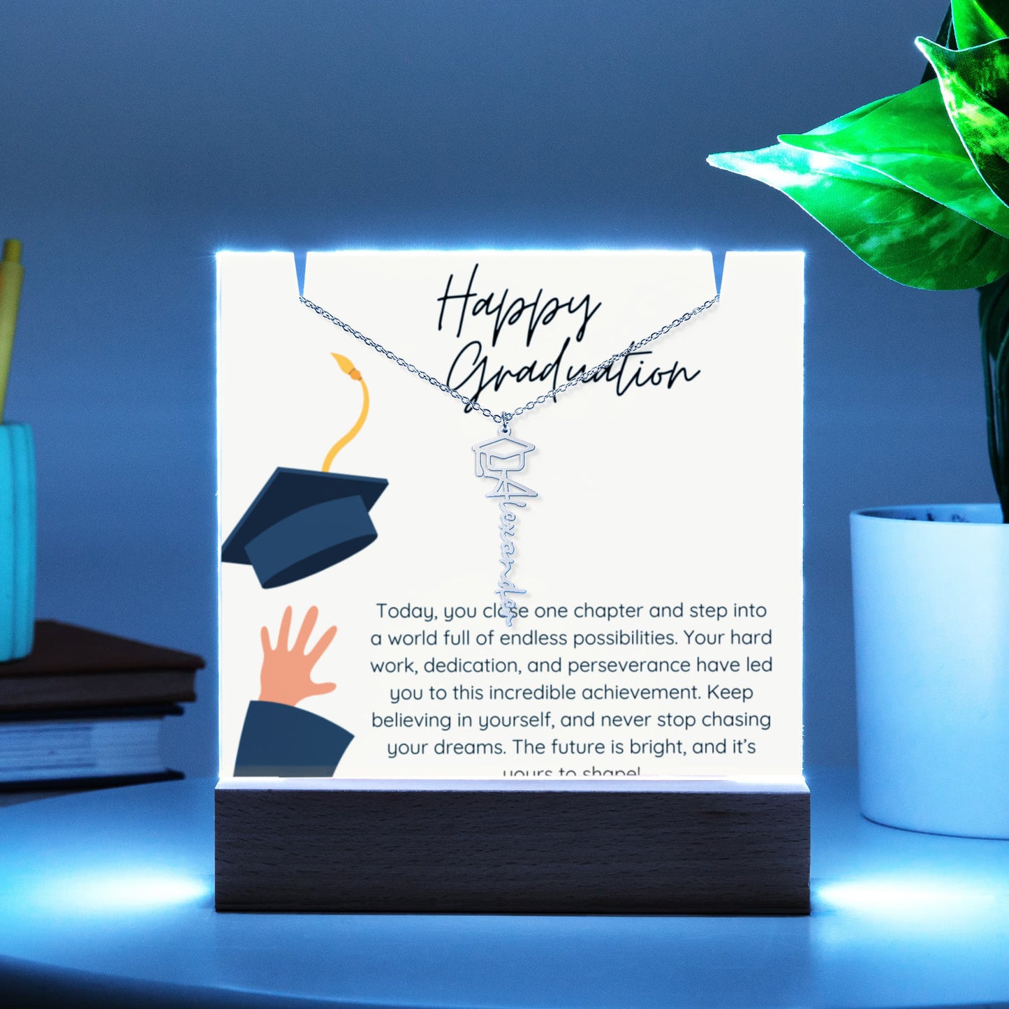 The Tassel Was Worth the Journey – Personalized Graduation Keepsake Acrylic bundle