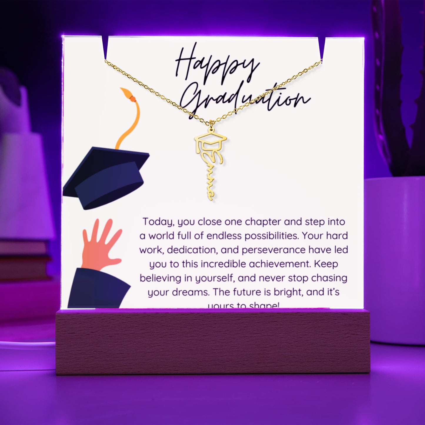 The Tassel Was Worth the Journey – Personalized Graduation Keepsake Acrylic bundle