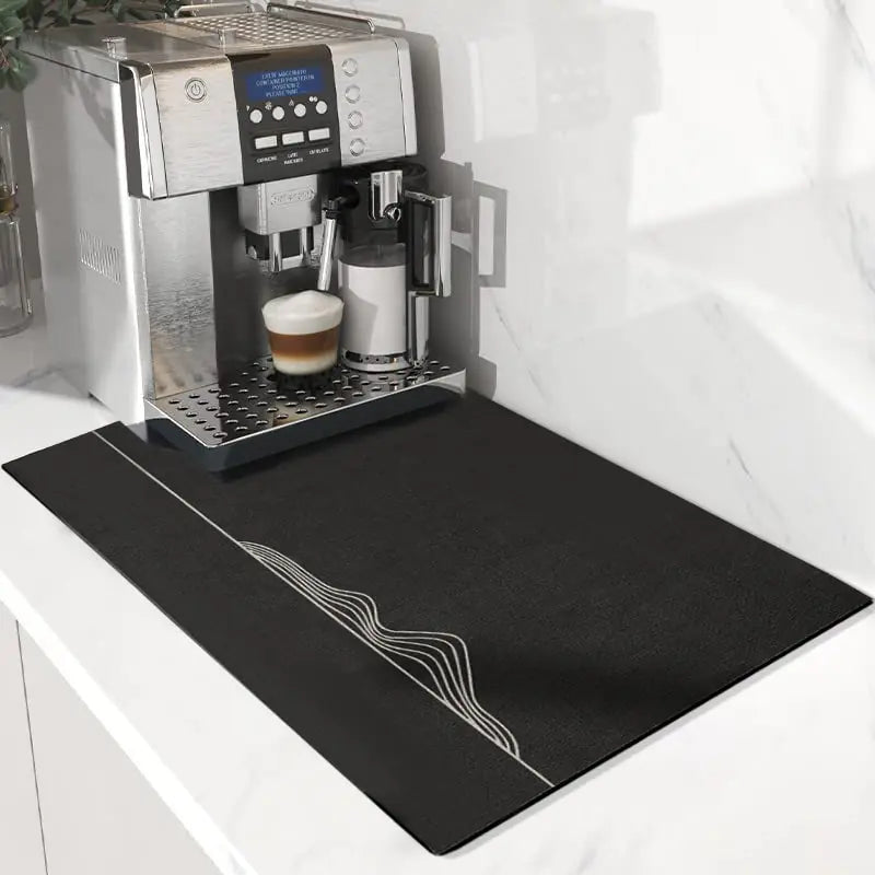 Super Absorbent Sink & Counter Drain Pad – Quick-Dry Mat