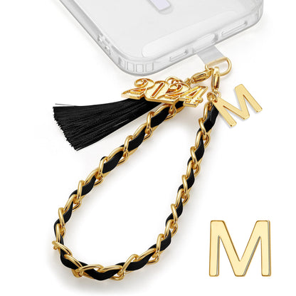 Turandoss 2024 Graduation Gifts for Her Phone Wrist Strap for Women Class of 2024 Graduation Gifts High School Graduation Gifts College Graduation Gifts for Her Graduation Gifts 2024 - Initial S