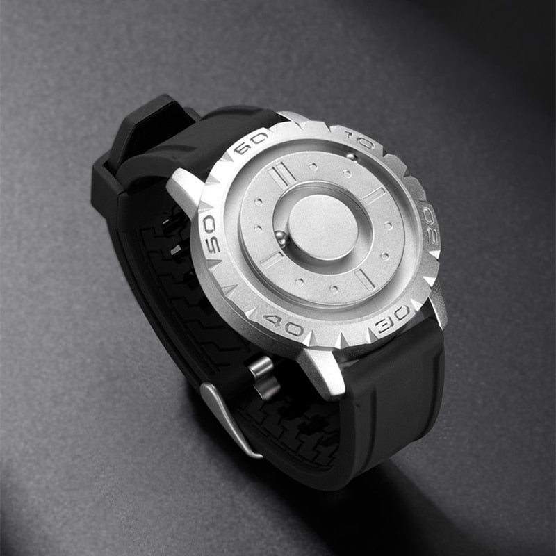Iron Ball Magnetic Pointer Men's Watch – Bold Mechanical Style