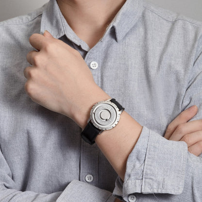 Iron Ball Magnetic Pointer Men's Watch – Bold Mechanical Style