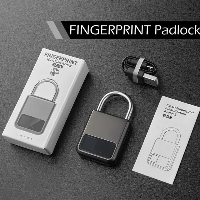 Fingerprint Padlock – Keyless Biometric Security Lock