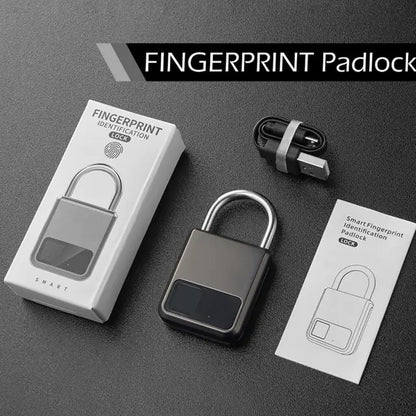 Fingerprint Padlock – Keyless Biometric Security Lock